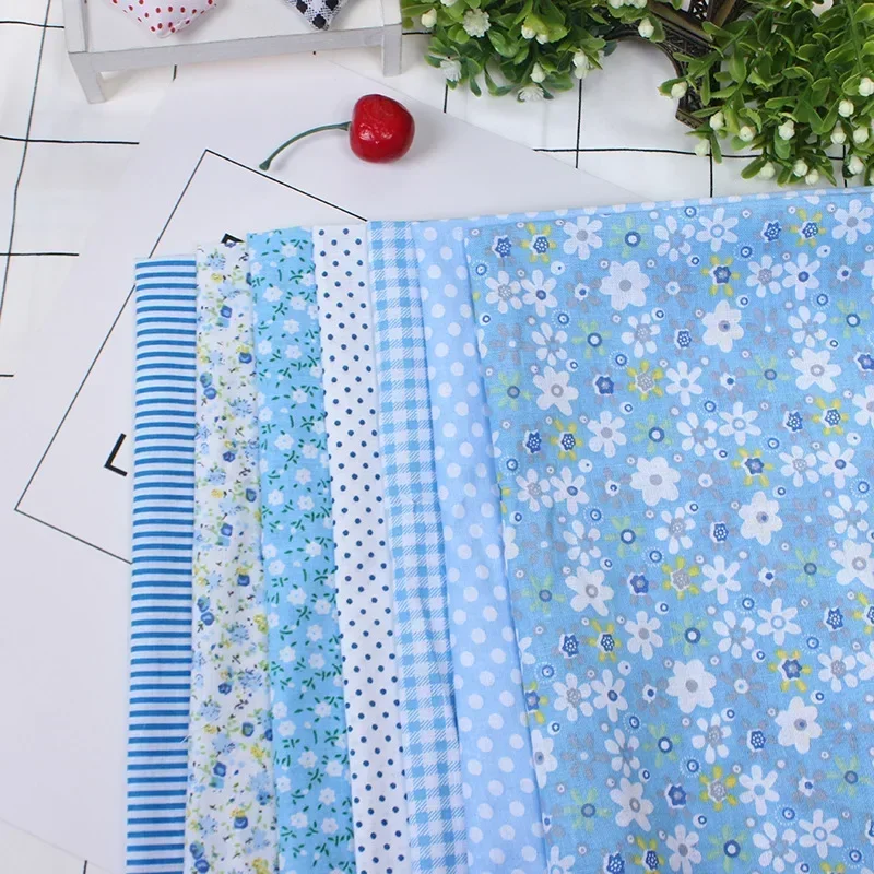 Printed Cotton Fabric for Sewi - Crystal Mesh Fabric recension och pris