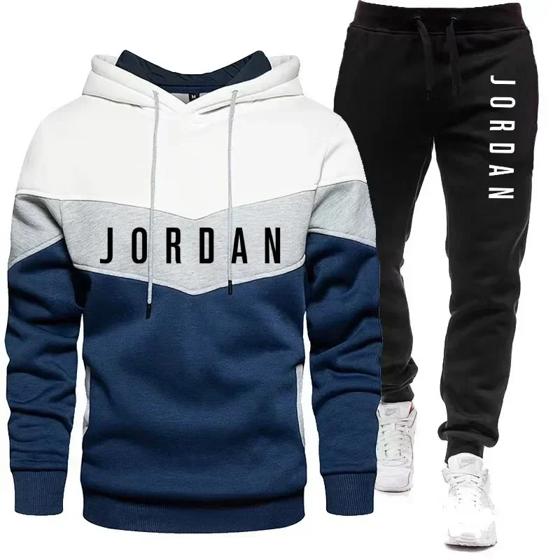 Men Jordan Letter Print Tracks - Embellish Knit recension och pris