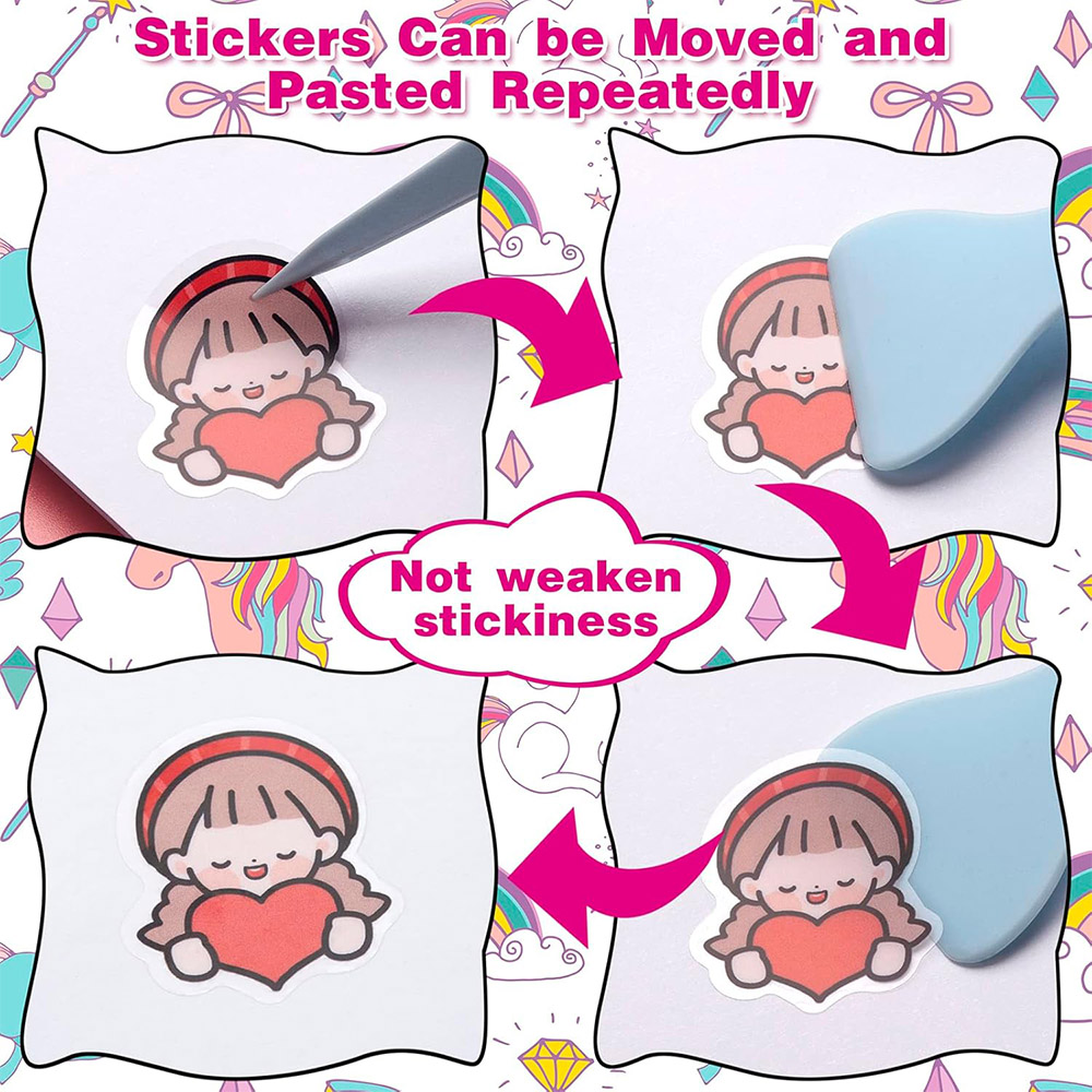 Reusable Sticker Album Release - Embellishments For Scrapbooking recension och pris